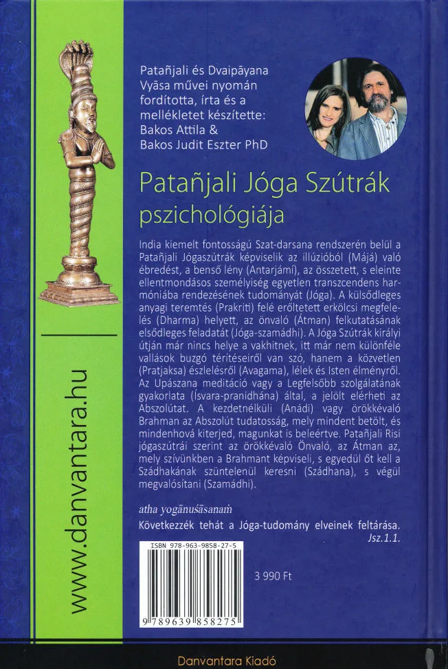Patanjali Jóga Szűtrák pszichológiája